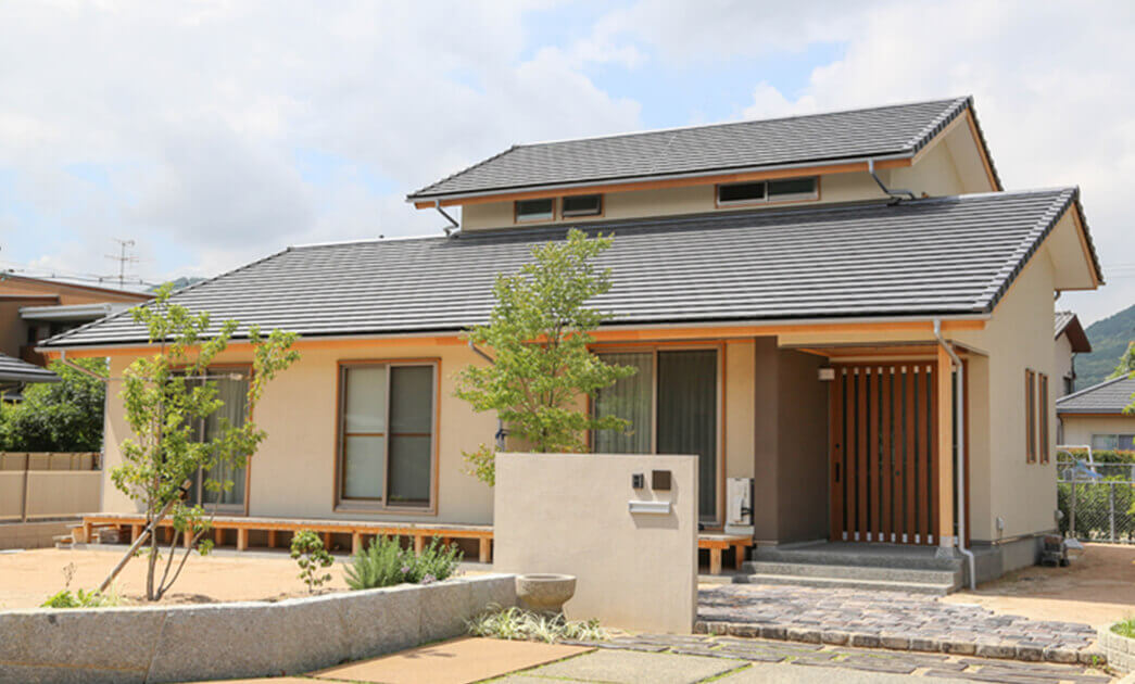 平屋のような佇まい