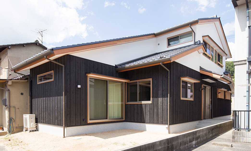 歴史ある町並みに佇む連島の町屋