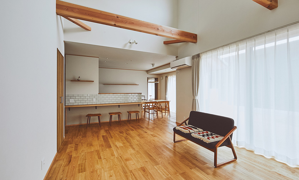 柳井原の大屋根