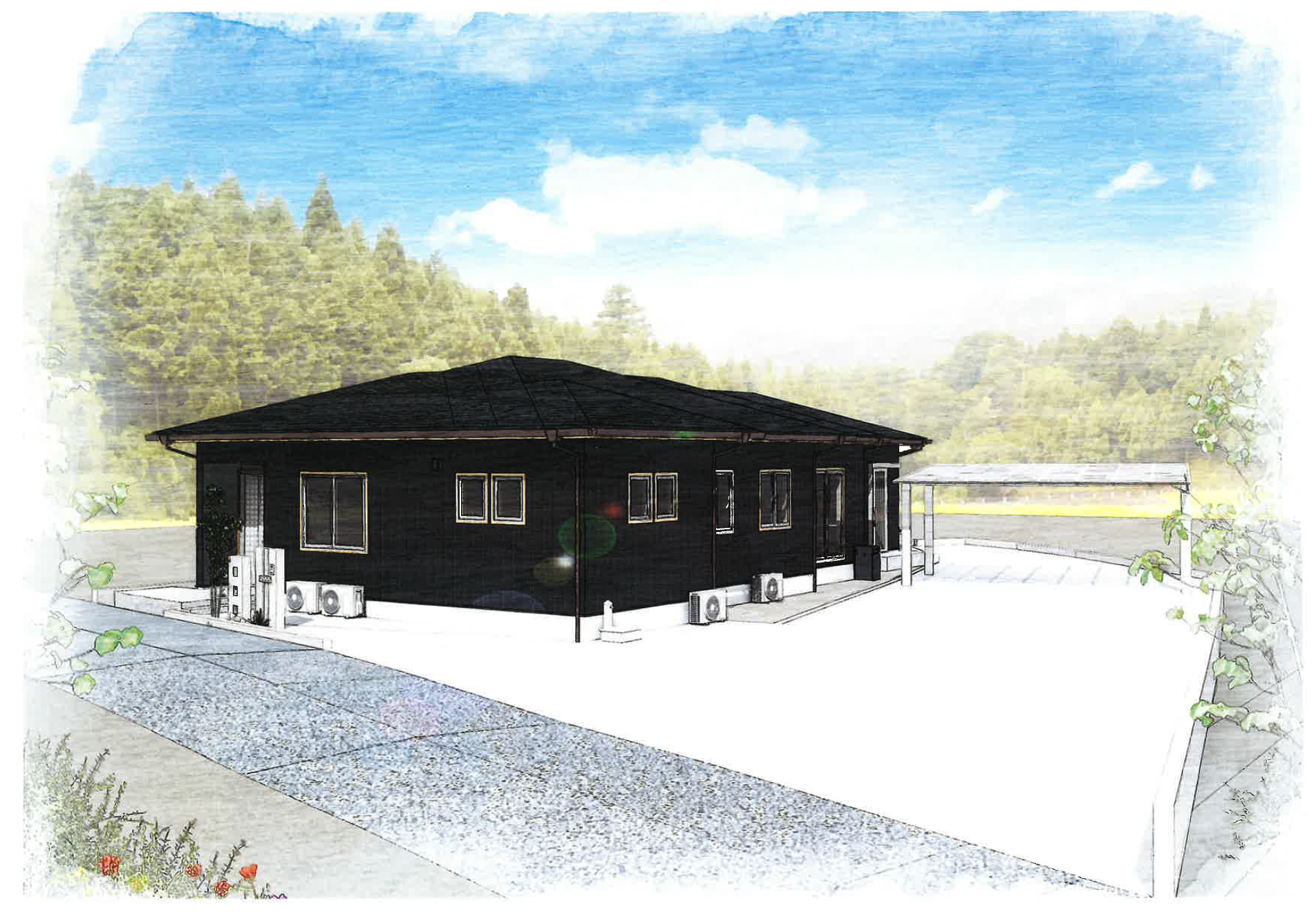 2026年3月21日（土）・22日（日） 『敷地に合わせた平屋に住まう』