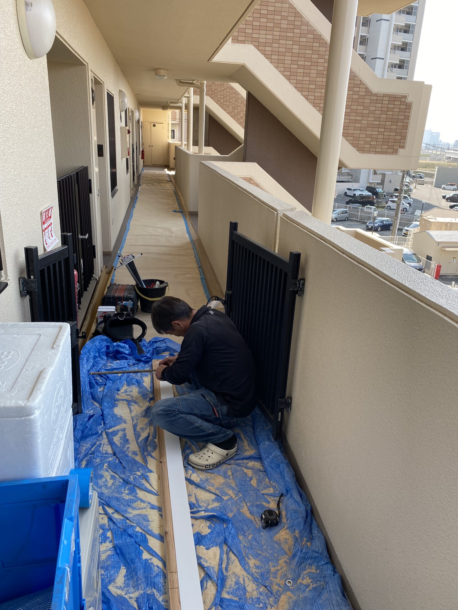 見えない「養生」が仕上がりを左右します