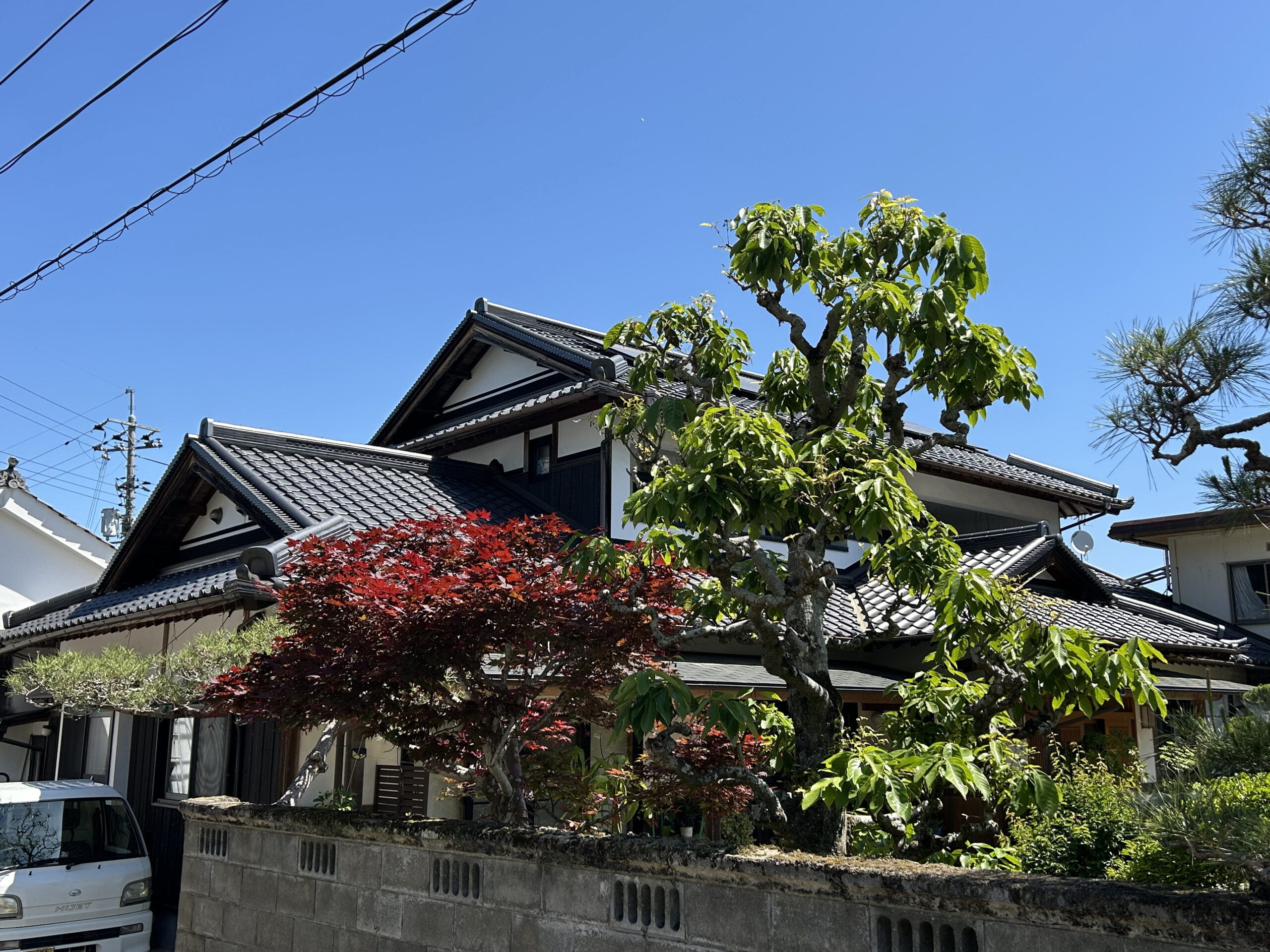 20 年前 当社施工の家に伺いました 