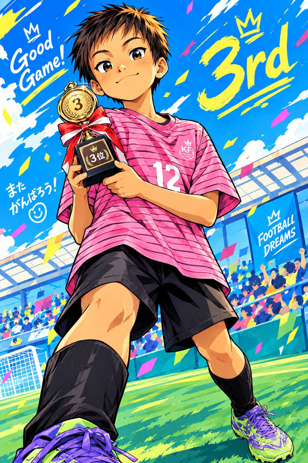 『はじめてのトロフィー！』